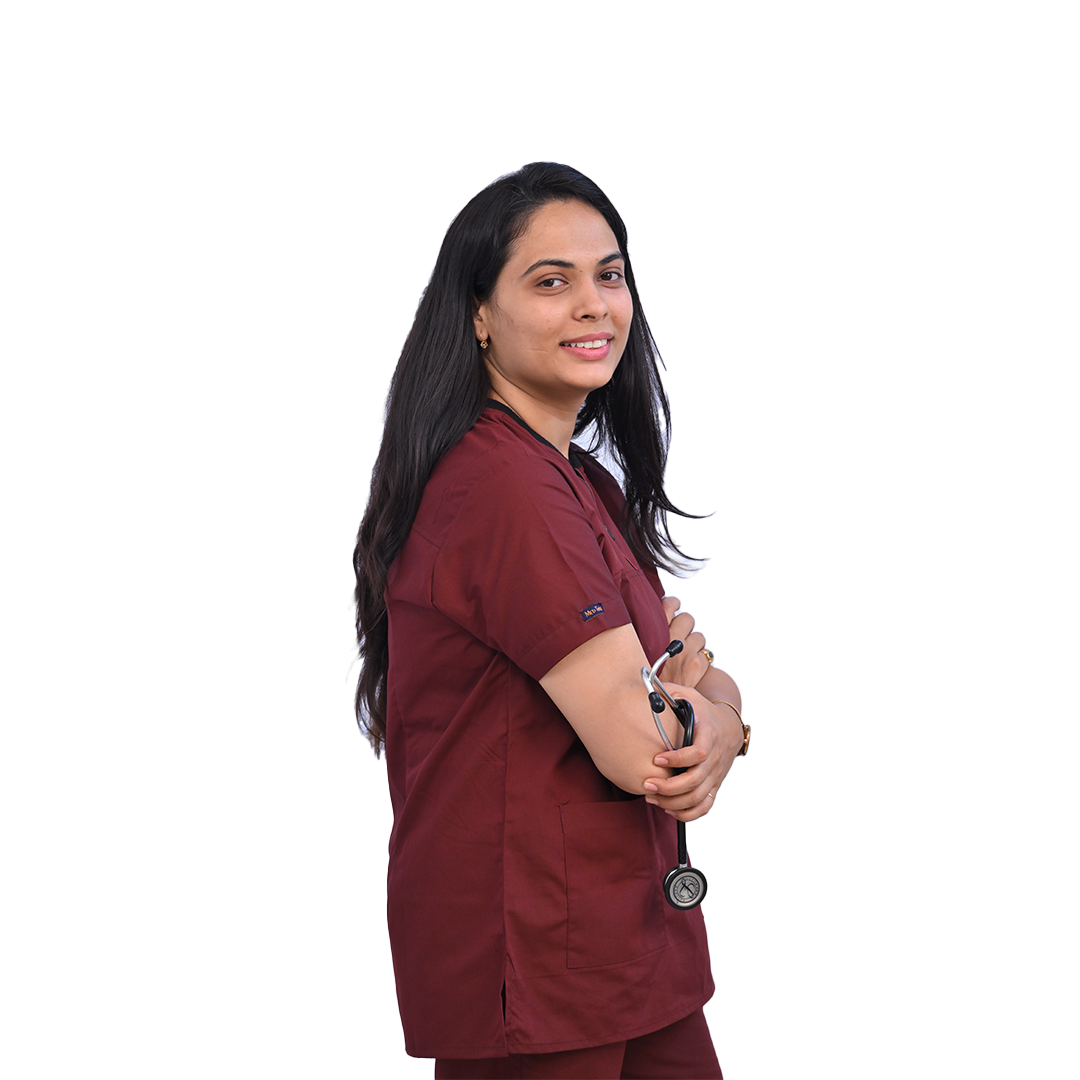 Classic Amethyst Zip neckline scrubs