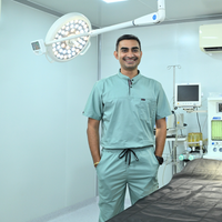 Serenity Mint High Neck Stretch Scrubs