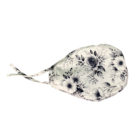 Breathable floral OT scrub cap for healthcare professionals