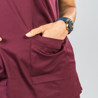 Amethyst V neck Womens Scrubs
