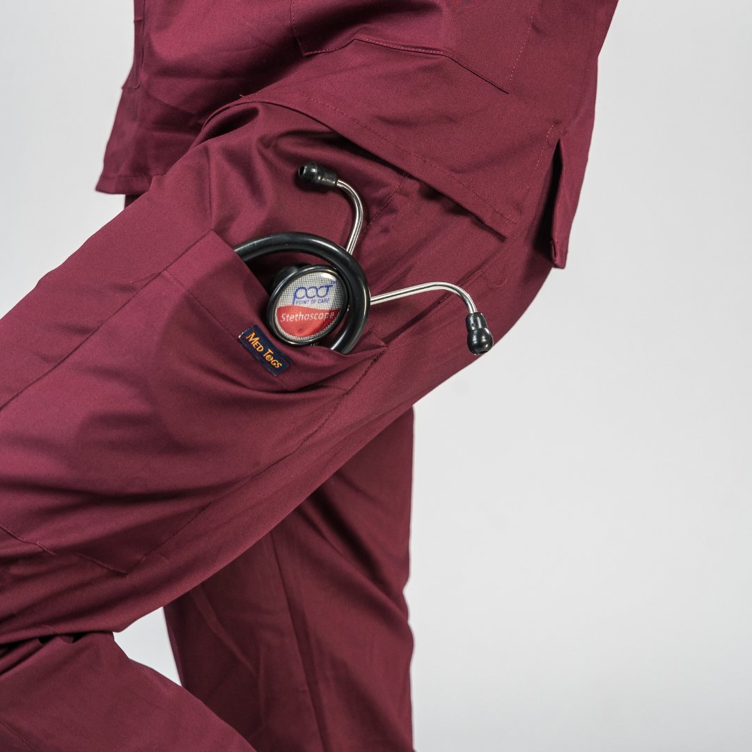 Amethyst High neck Women Scrubs