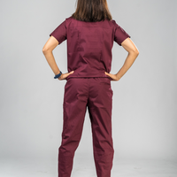 Amethyst High neck Women Scrubs