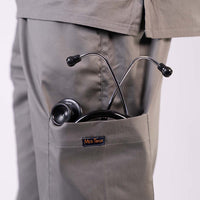 Men Quicksilver Ribbed Zip neckline scrubs