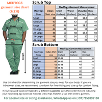 Serenity Mint High Neck Stretch Scrubs