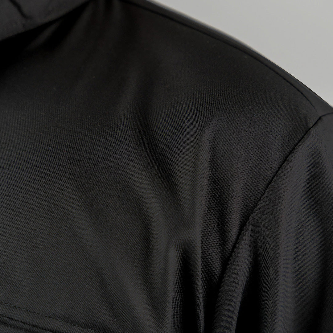 Pro-fit High neck black scrubs