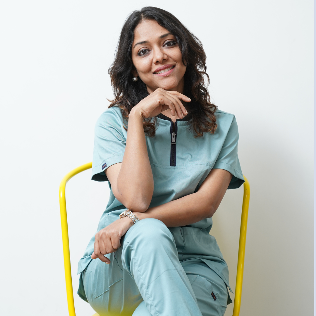 Serenity mint zip neck women scrubs