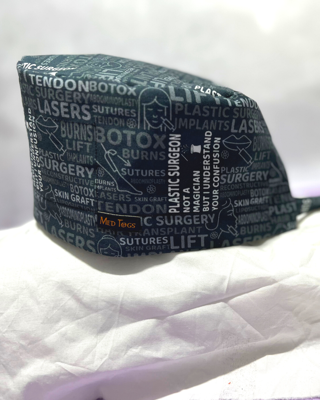 Plastic Surgeon Scrub Cap (2 sizes available)