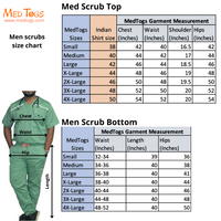 Men Highneck cotton stretchable scrub tops