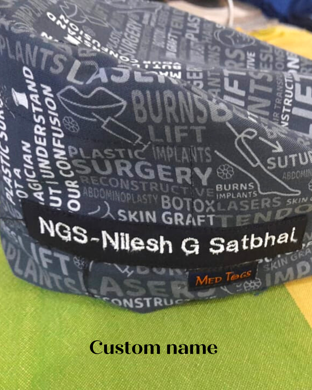 Plastic Surgeon Scrub Cap (2 sizes available)