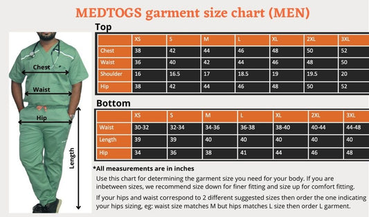 V neck cotton stretchable scrub tops