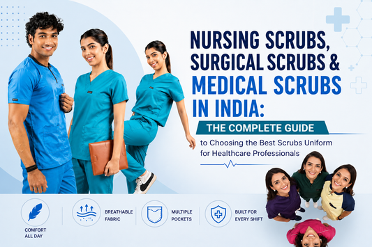 Nursing Scrubs, Surgical Scrubs & Medical Scrubs in India: The Complete Guide to Choosing the Best Scrubs Uniform for Healthcare Professionals