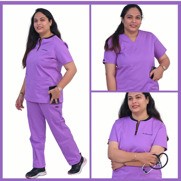 Heather Purple scrubs