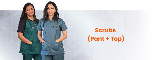 Women Cotton Stretchable Scrubs