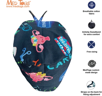 Awesome Gynaec: Unisex Scrub Cap