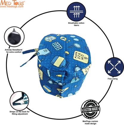 The Eye doctor: Unisex Scrub Cap