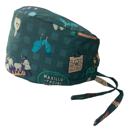 Maxillofacial Surgeon scrub cap -  Unisex Scrub Cap