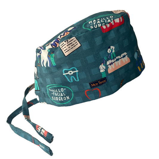 Maxillofacial Surgeon scrub cap -  Unisex Scrub Cap