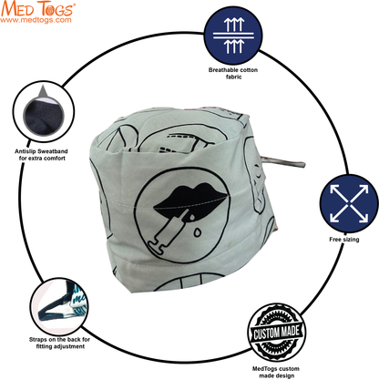Beauty of Plastic Surgery -  Unisex Scrub Cap
