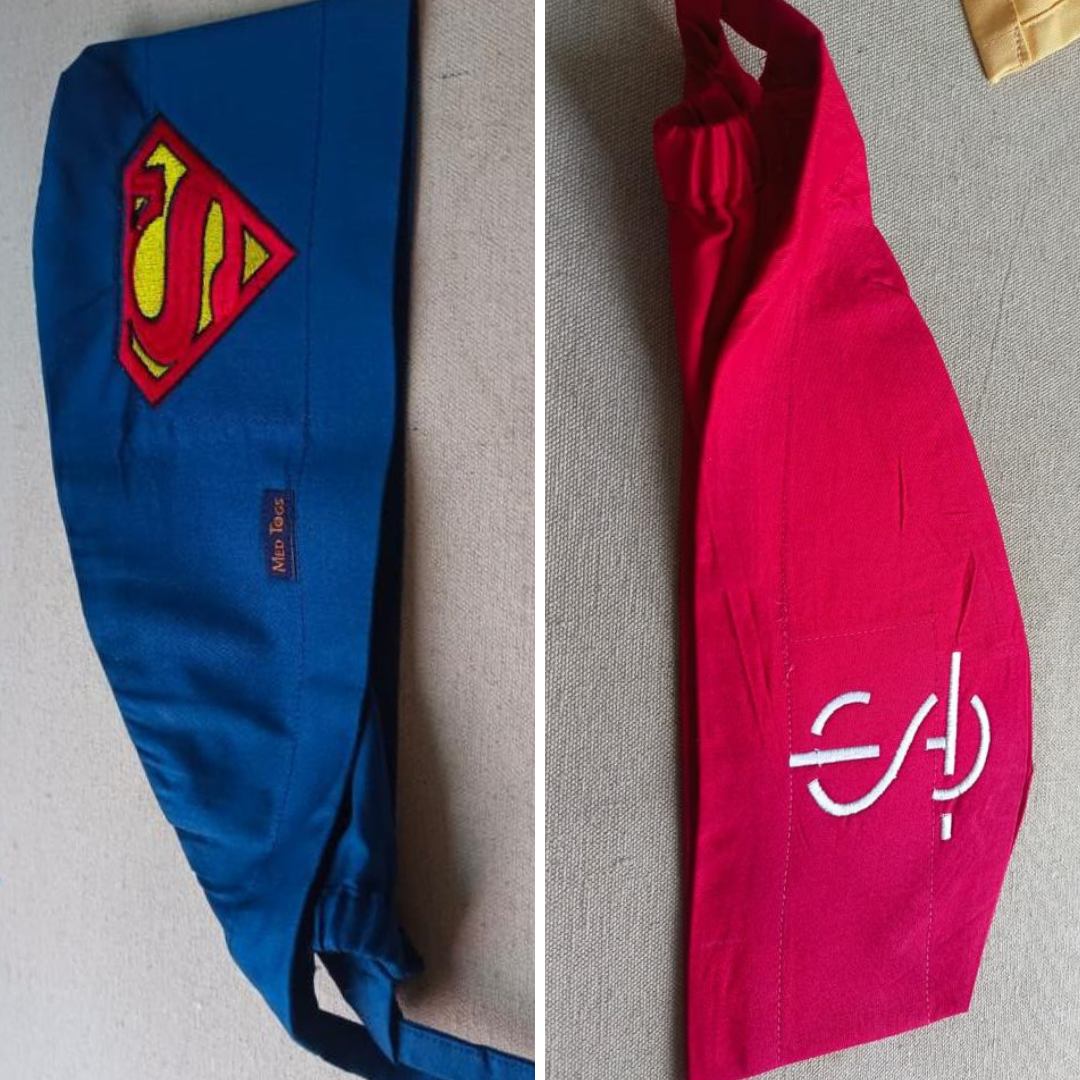 Customisable scrub cap