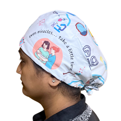 IVF - miracle awaits: Unisex Scrub Cap