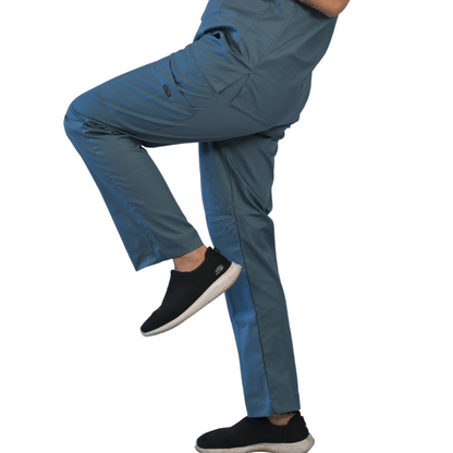 MedTogs women scrub pant with cargo pockets in stretch for surgical wear for doctors and dentists