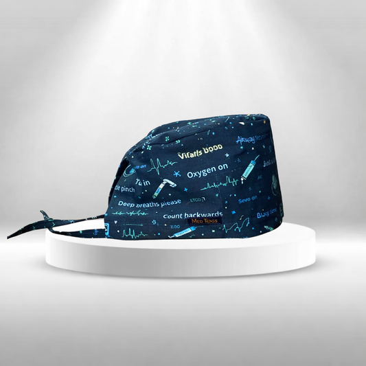 anaesthesiologist printed scrub cap