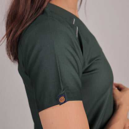 Pro-fit Nature Green Vneck Women scrubs