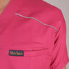 Pro-fit Mulberry Pink Vneck Men scrubs