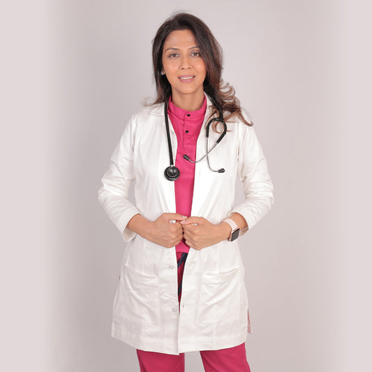 Doctor Apron / Lab Coat – Blazer Cut | Full & Half Sleeve Options