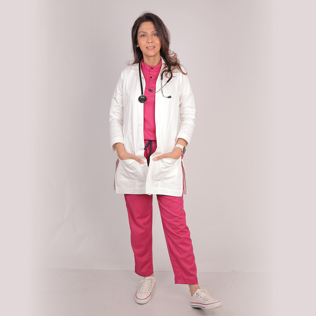 Doctor Apron / Lab Coat – Blazer Cut | Full & Half Sleeve Options