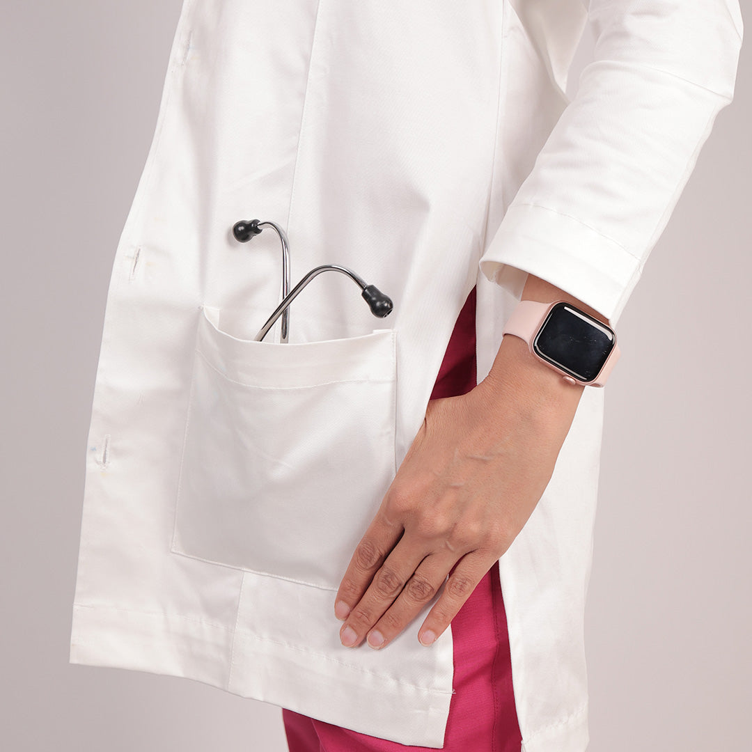 Doctor Apron / Lab Coat – Blazer Cut | Full & Half Sleeve Options