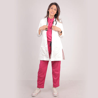 Doctor Apron / Lab Coat – Blazer Cut | Full & Half Sleeve Options