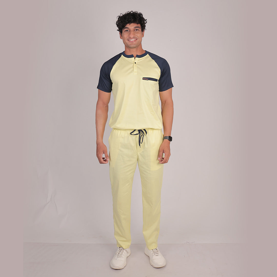 Pro-fit Yellow Blue Dual Scrubs