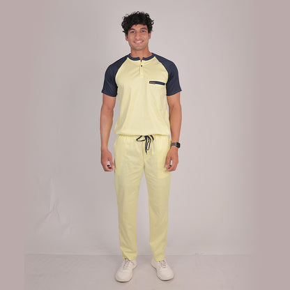 Pro-fit Yellow Blue Dual Scrubs