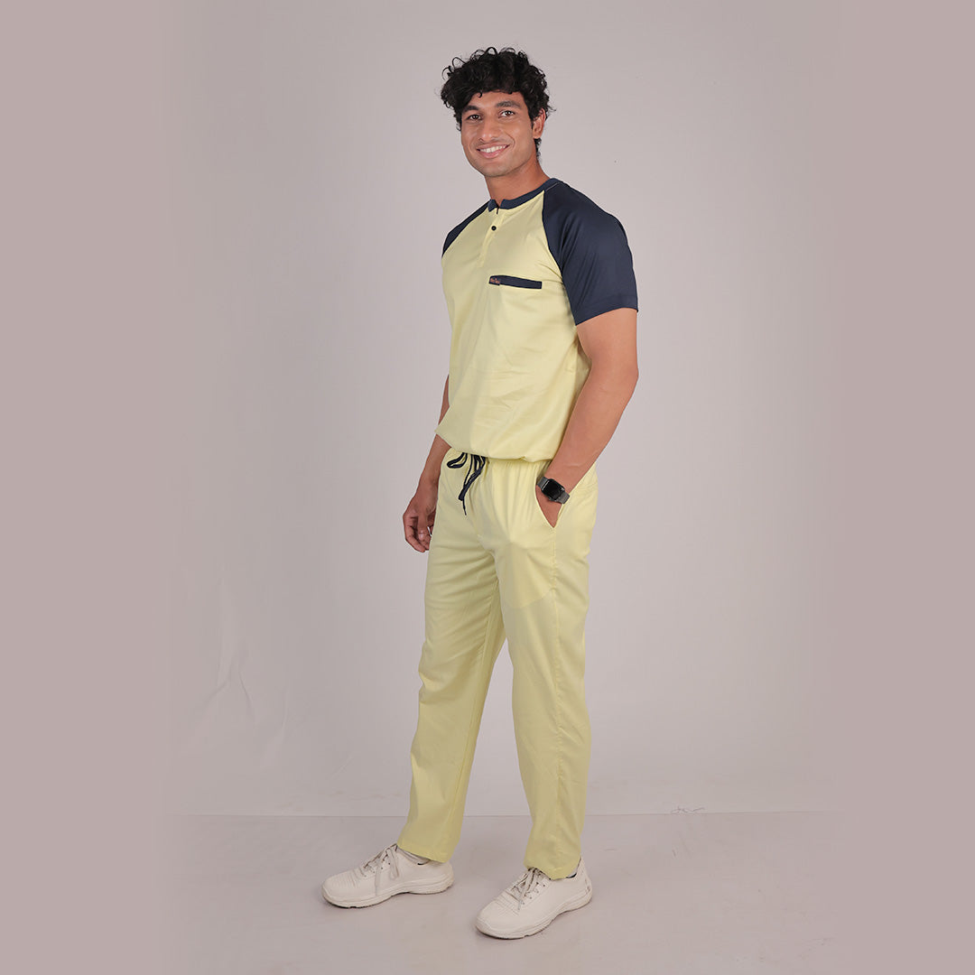 Pro-fit Yellow Blue Dual Scrubs