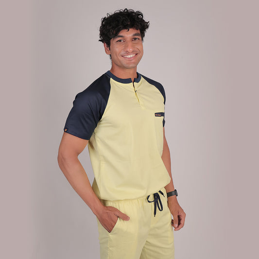 Pro-fit Yellow Blue Dual Scrubs