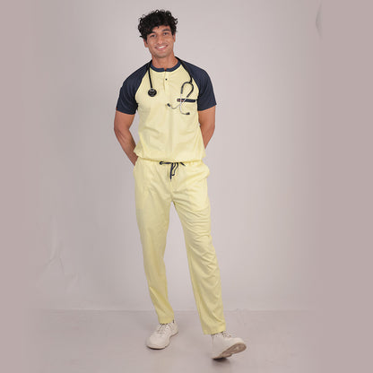 Pro-fit Yellow Blue Dual Scrubs