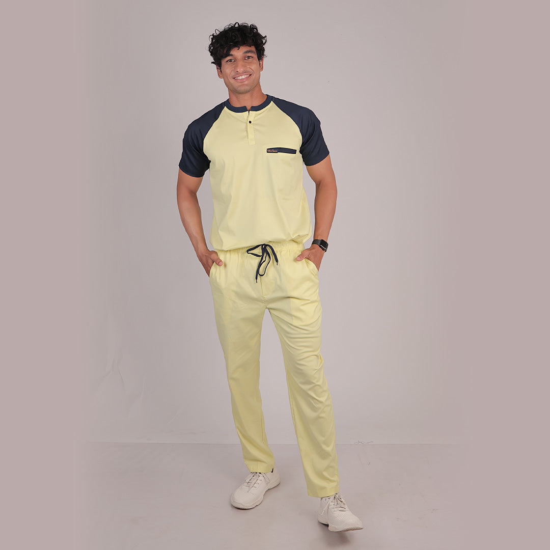 Pro-fit Yellow Blue Dual Scrubs