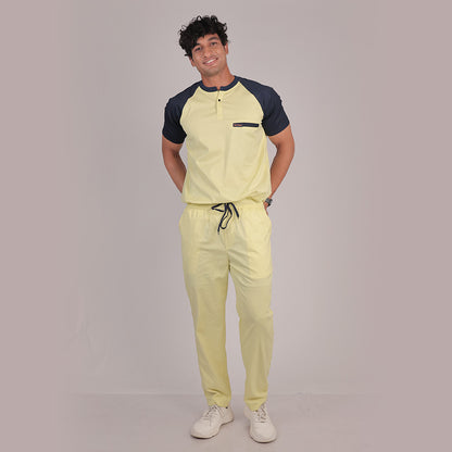 Pro-fit Yellow Blue Dual Scrubs