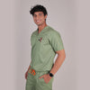 Men Theriaca Green V Neck Sretch scrubs