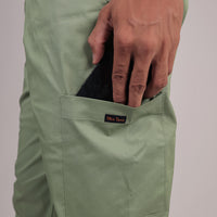 Men Theriaca Green V Neck Sretch scrubs