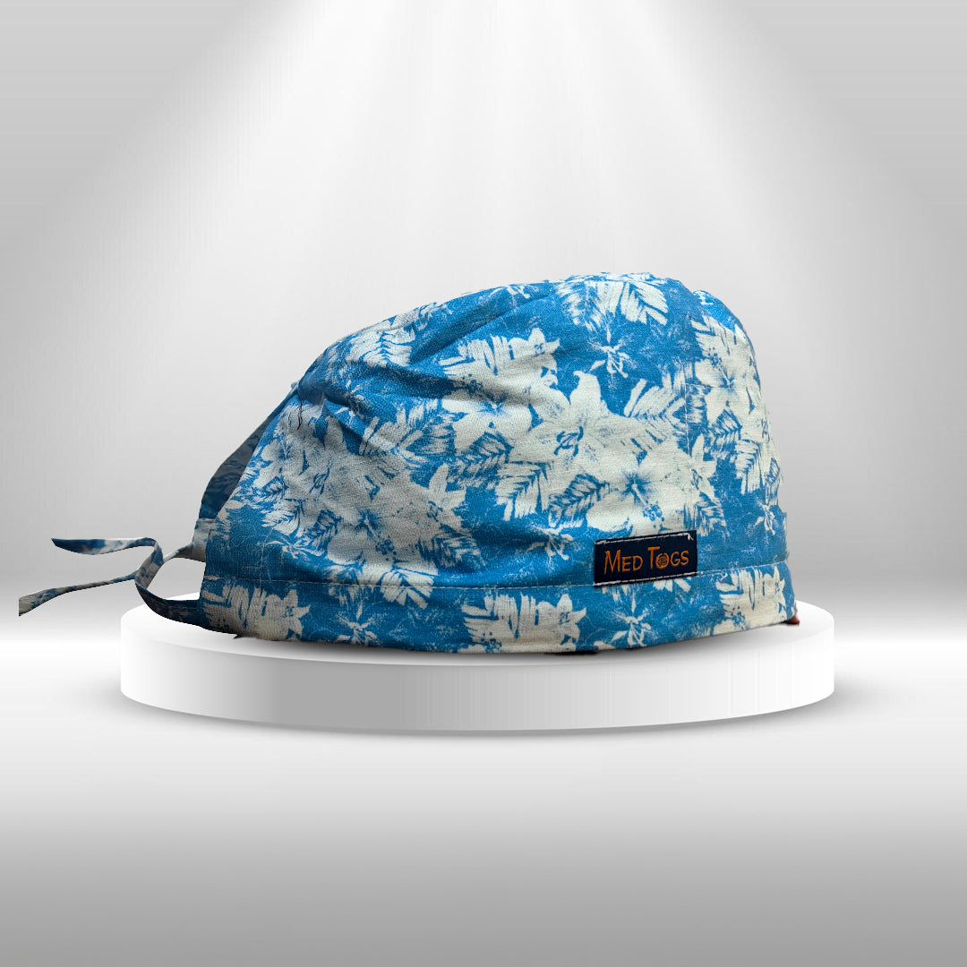 Breezy floral - Unisex Scrub Cap
