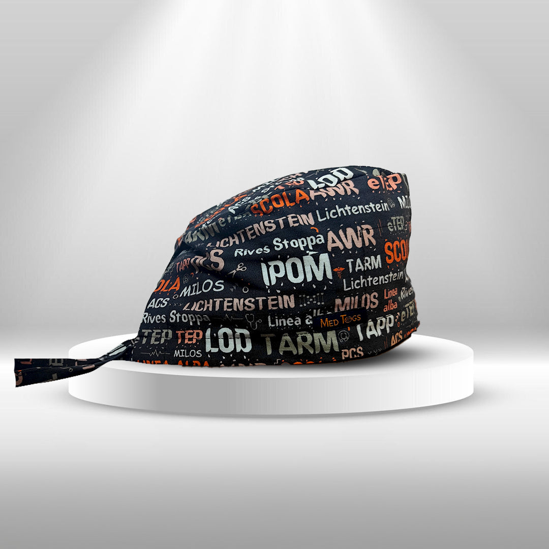 Hernia Surgeons - Unisex Scrub Cap (brown)