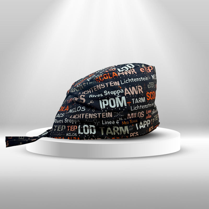 Hernia Surgeons - Unisex Scrub Cap (brown)