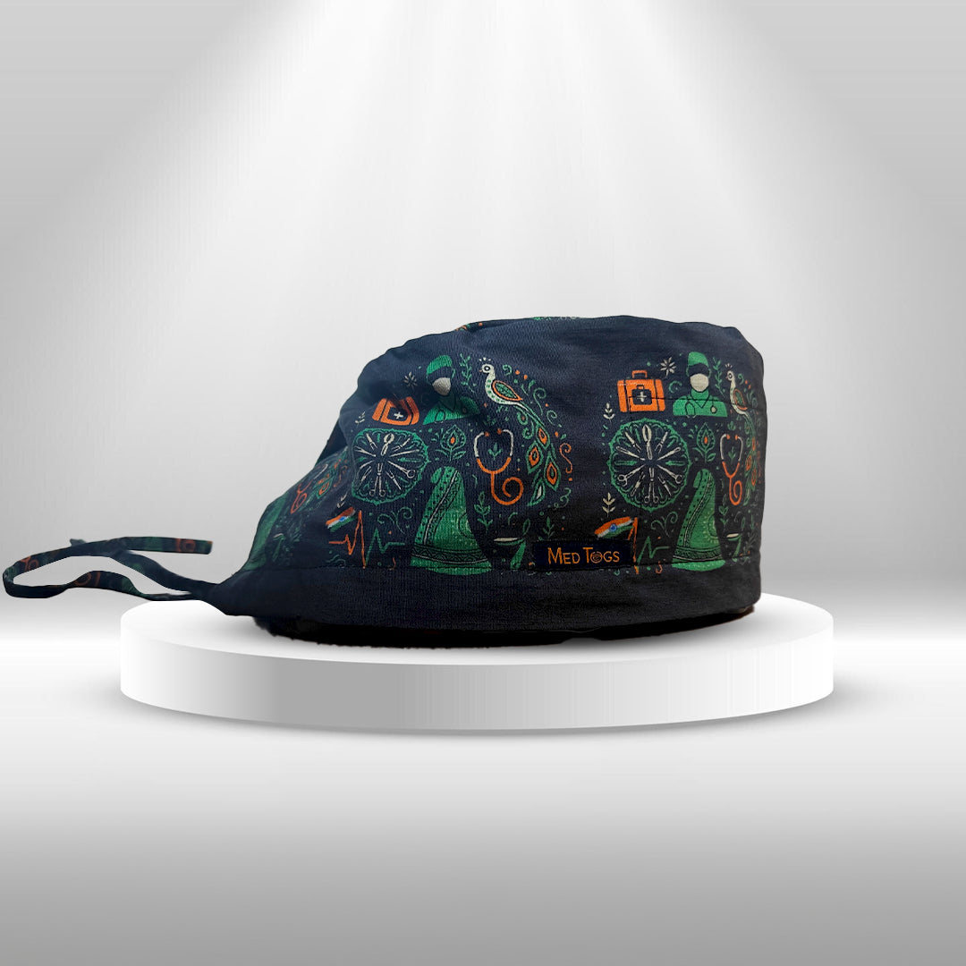 Indie motifs - Unisex Scrub Cap