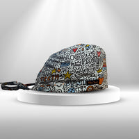 Smile On Dentist print: Unisex Scrub cap