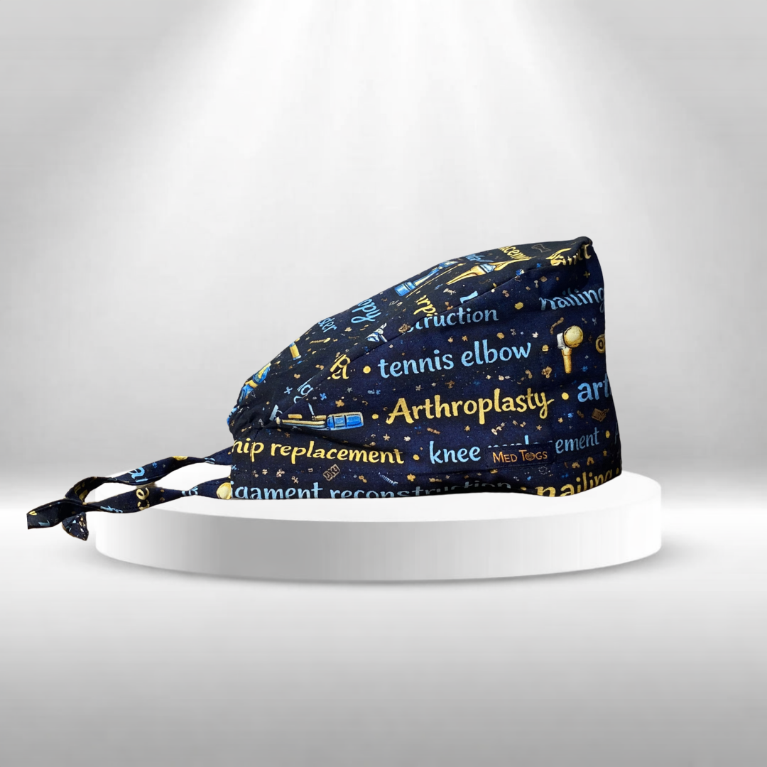 Orthopaedic Surgery Surgical Scrub Cap | Unisex OT Cap