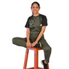 women surgical scrubs for hospital wear in stretchable fabric