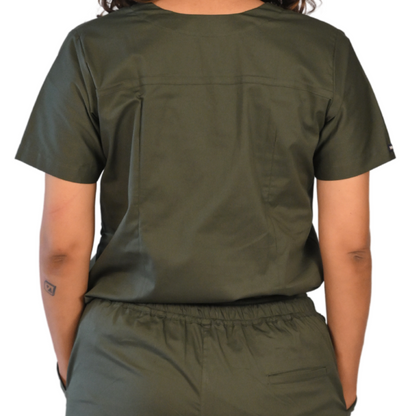 cotton stretchable scrubs women doctors hospital uniform