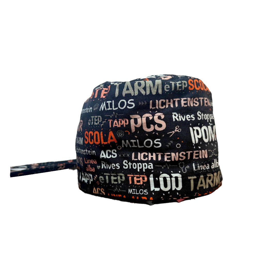 Hernia Surgeons - Unisex Scrub Cap (brown)